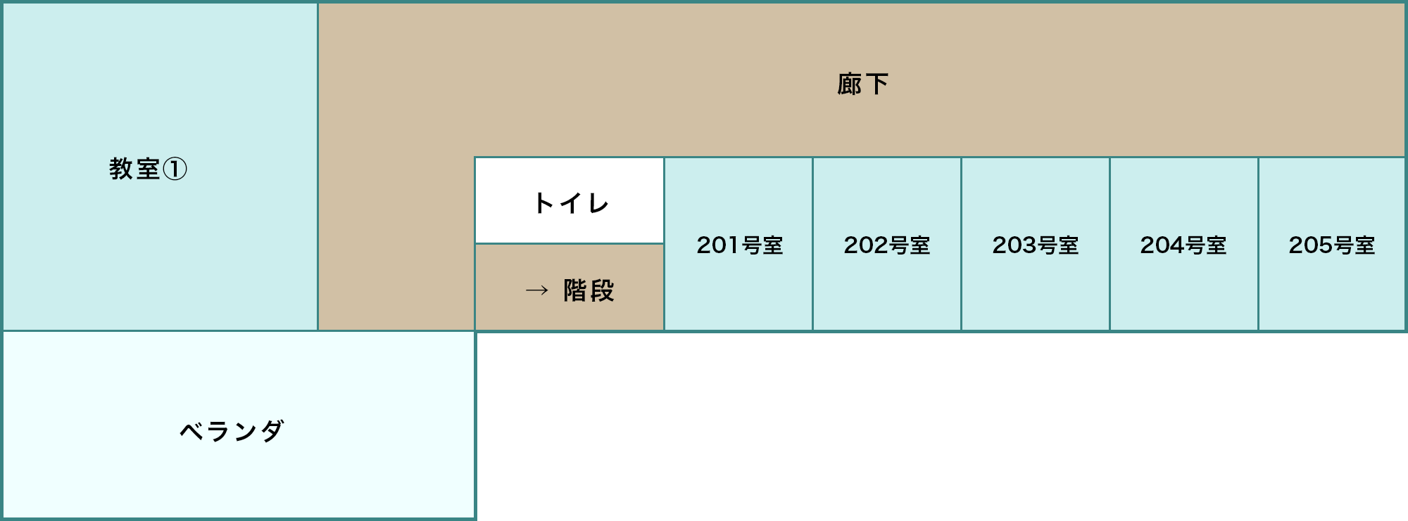 2階フロアマップ